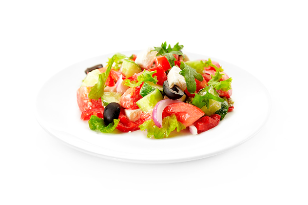 Греческий салат для питания работников
